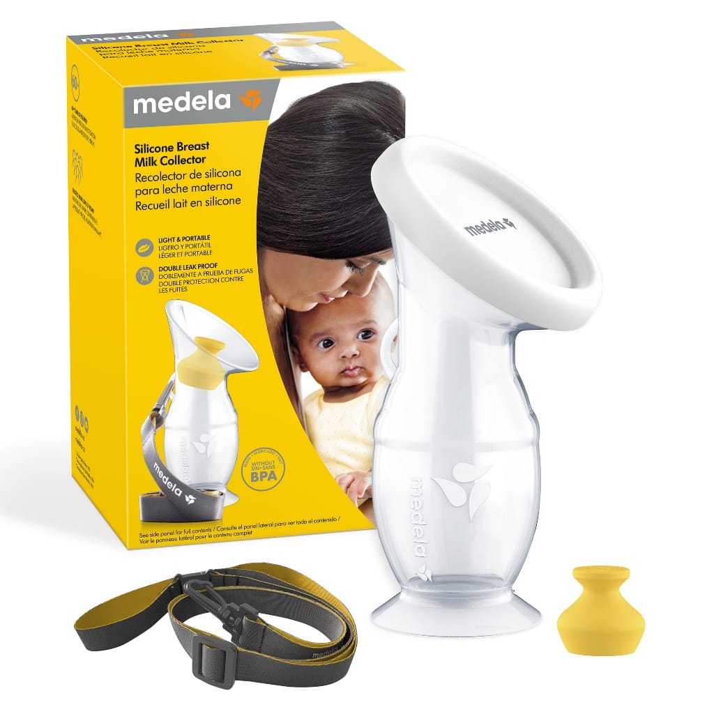 Coletor de leite materno de silicone Medela | Extrator · Cor: Transparente · Modelo: recolector — foto 2 de 2