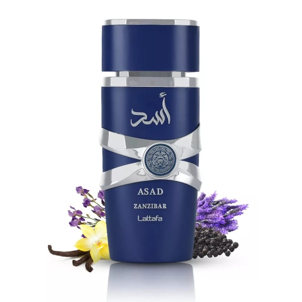 Lattafa Asad Zanzibar Edp 100ml Masculino · GTIN 8949056270 — foto 4 de 4
