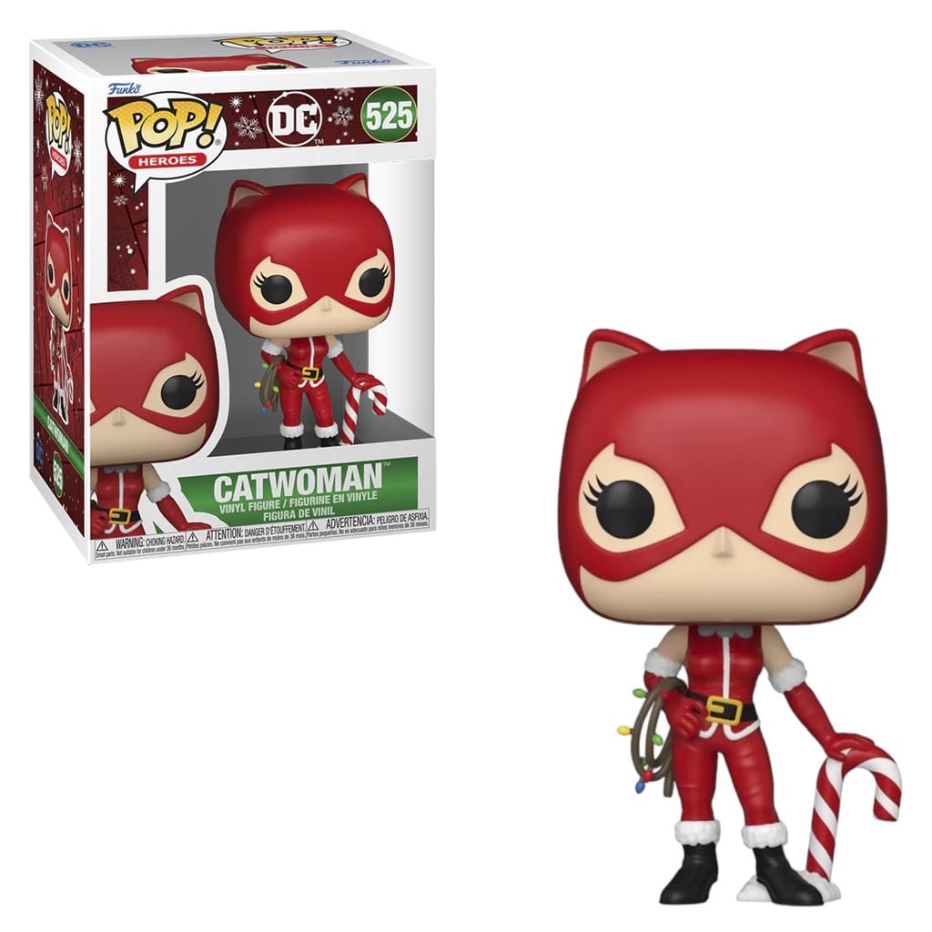 Funko Pop Dc 525 - Catwoman ( Natal ) · GTIN 889698800280 — foto 3 de 3
