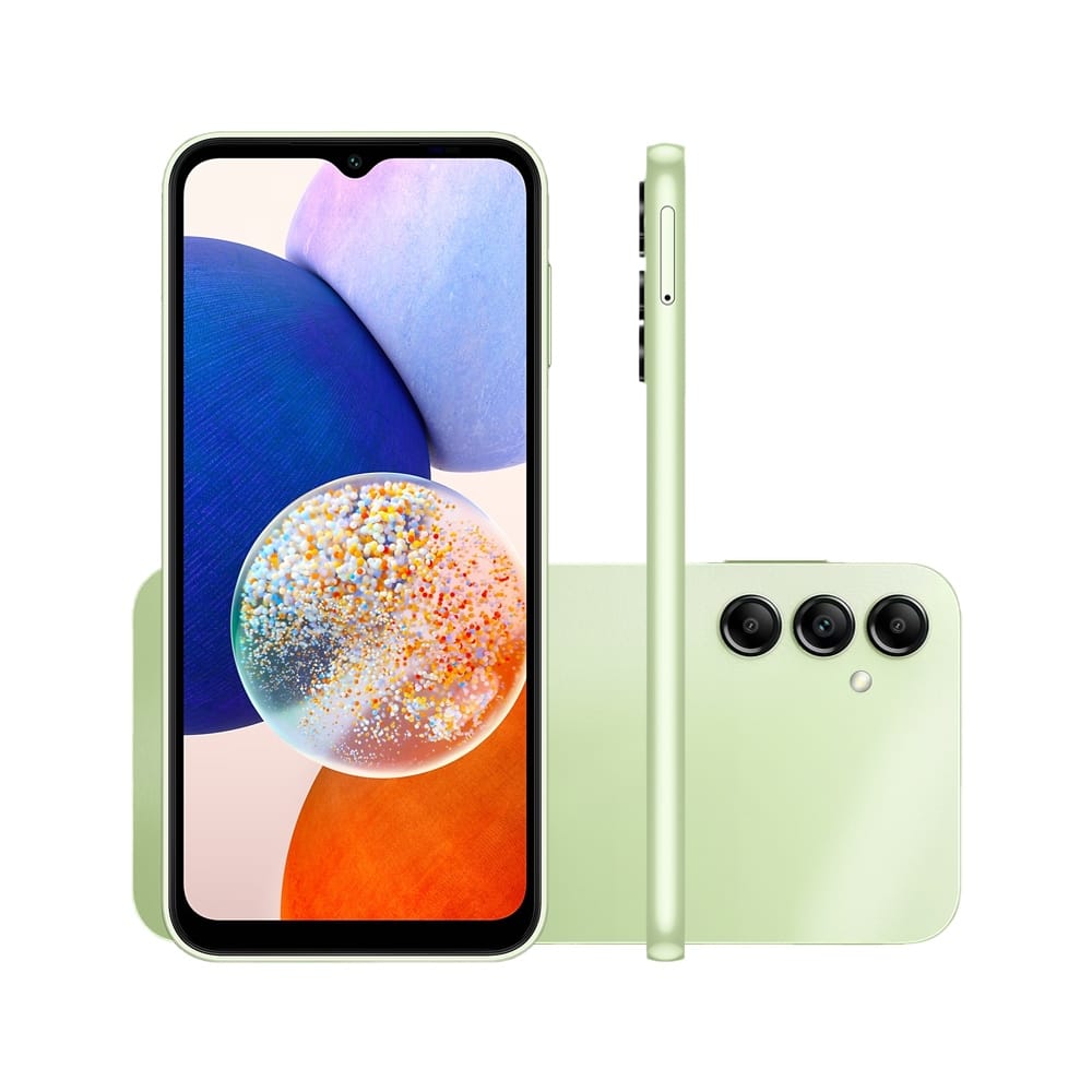 Samsung Galaxy A14 (MediaTek) 5G Dual SIM 64 GB black 4 GB RAM · CPU: MediaTek MT6833 Dimensity 700 — foto 5 de 8