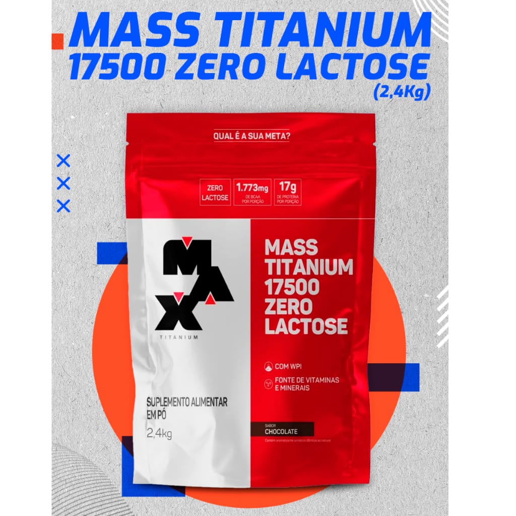 Max Titanium - Mass Titanium 17500 Zero Lactose - Suplemento Em… · GTIN 7899941201255 — foto 2 de 2