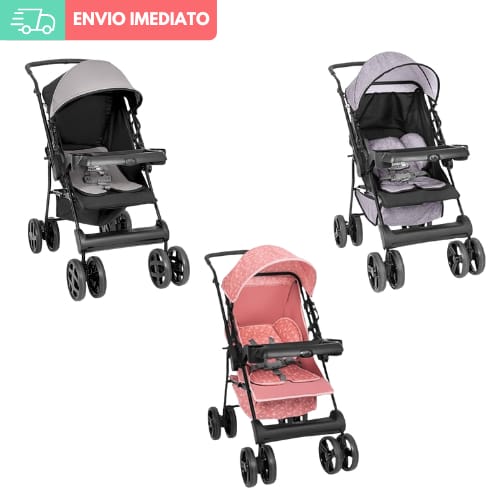 Carrinho De Bebê Tutti Baby Solare Preto - Passeio 15kg · Modelo: Carrinho de Bebe Solare — foto 4 de 4