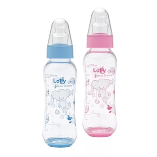 Mamadeira Dreams Bico Redondo Lolly 250 Ml · Cor: Rosa · Modelo: Big — foto 2 de 2