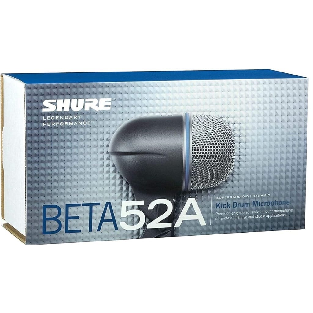 Microfone Shure Beta 52a Dinâmico Supercardioide · Modelo: Shure Beta 52A Dinámico — foto 3 de 3