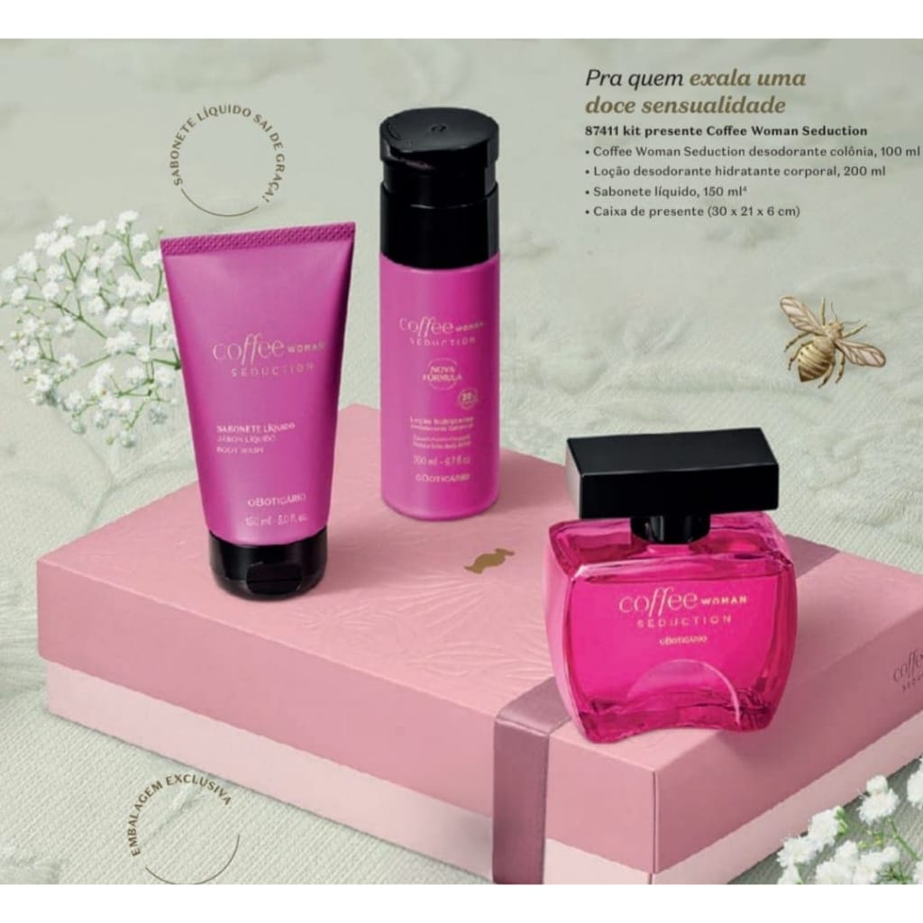 Kit Coffee Woman Seduction 3 Itens - O Boticário · GTIN 7891033813605 — foto 2 de 3