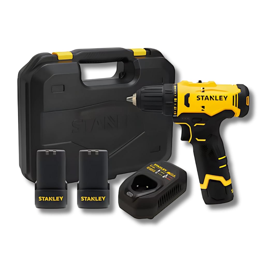 Furadeira de impacto máxima Stanley + 2 baterias · Modelo: Stanley 12V MAX — foto 3 de 3