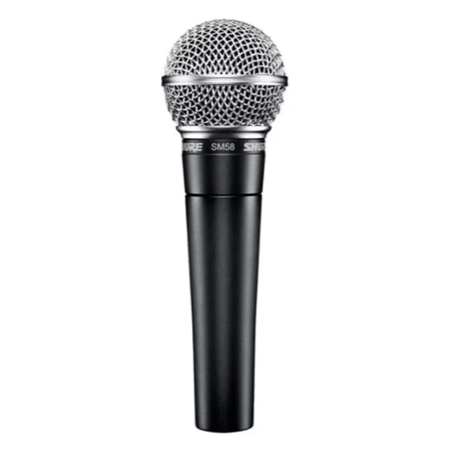 Microfone Shure Sm58-lc Dinâmico Cardióide · Cor: Preto · Modelo: Microfone shure sm58 — foto 2 de 3