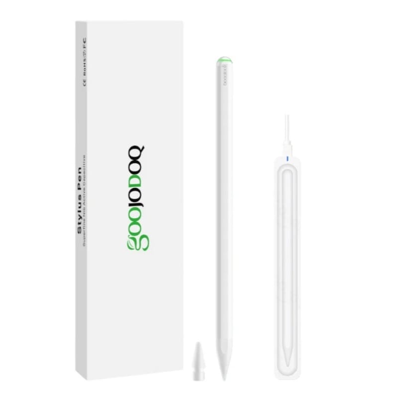 Caneta Stylus Goojodoq 13a Geração Para iPad Apple Indução · Cor: Branco · Modelo: GD13 — foto 2 de 2