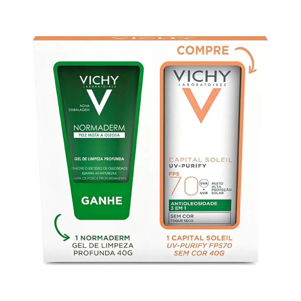 Kit Vichy Protetor Solar Facial FPS 70 Capital Soleil UV-Purify… · GTIN 7908615026565 — foto 4 de 4