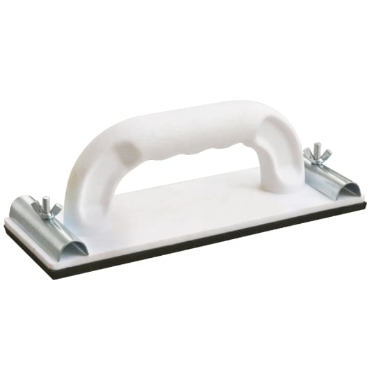 Suporte Para Lixa Com Cabo Vonder Lixadeira Manual 230x80mm · Cor: Branco · Modelo: Suporte Manual Para Lixa — foto 3 de 3