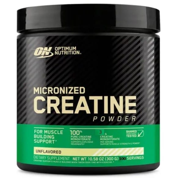 Creatina Micronizada 300g Optimum Nutrition · GTIN 74892702380 — foto 8 de 8