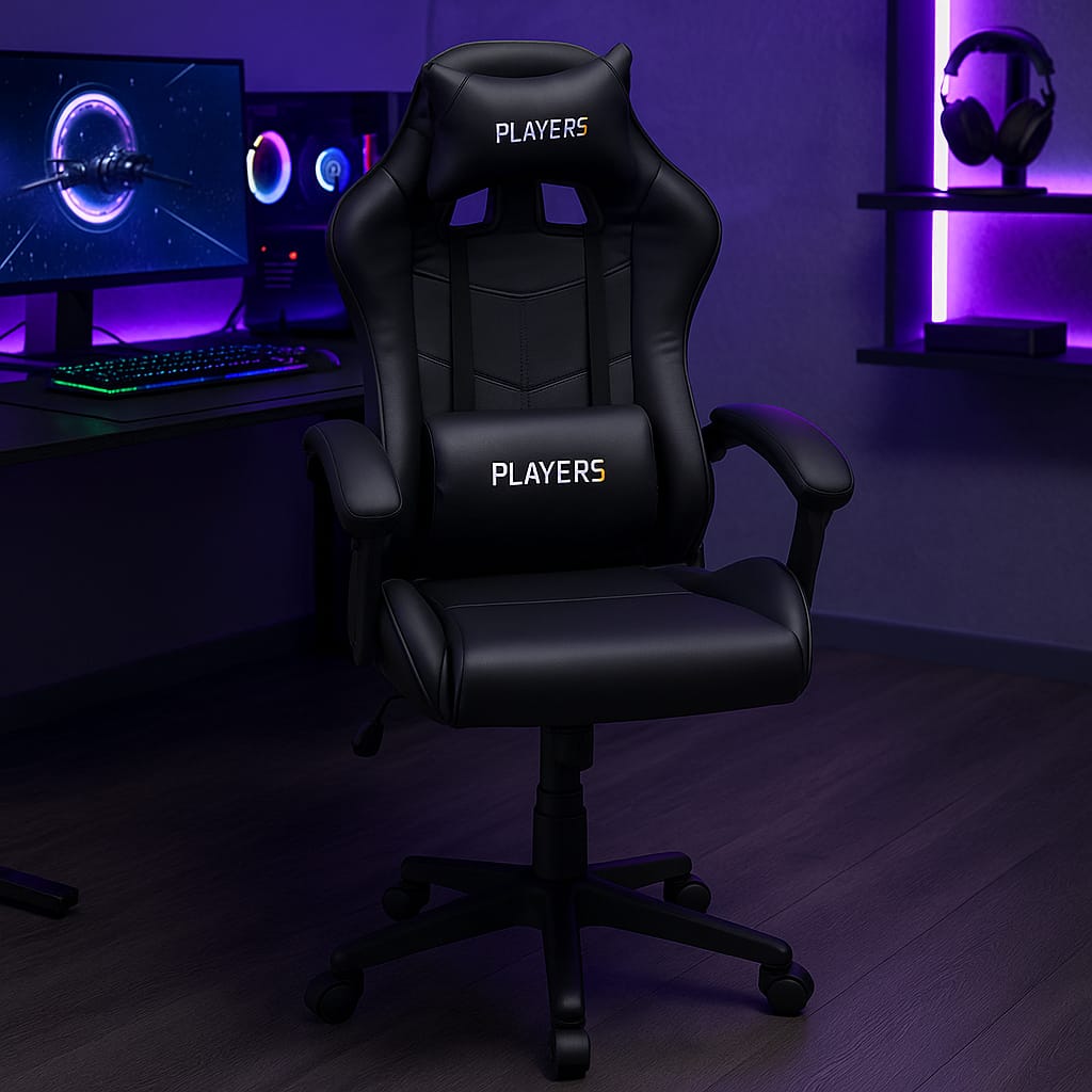 Cadeira Gamer Racer Plus Bulk Preto — foto 4 de 4