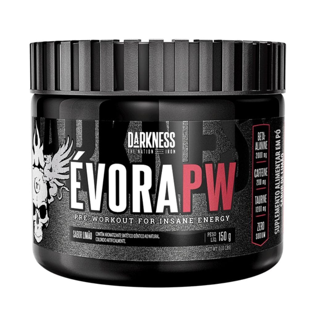 Pré Treino Evora Pw 150g - Integralmédica - Darkness Sabor… · GTIN 7896311766635 — foto 6 de 7