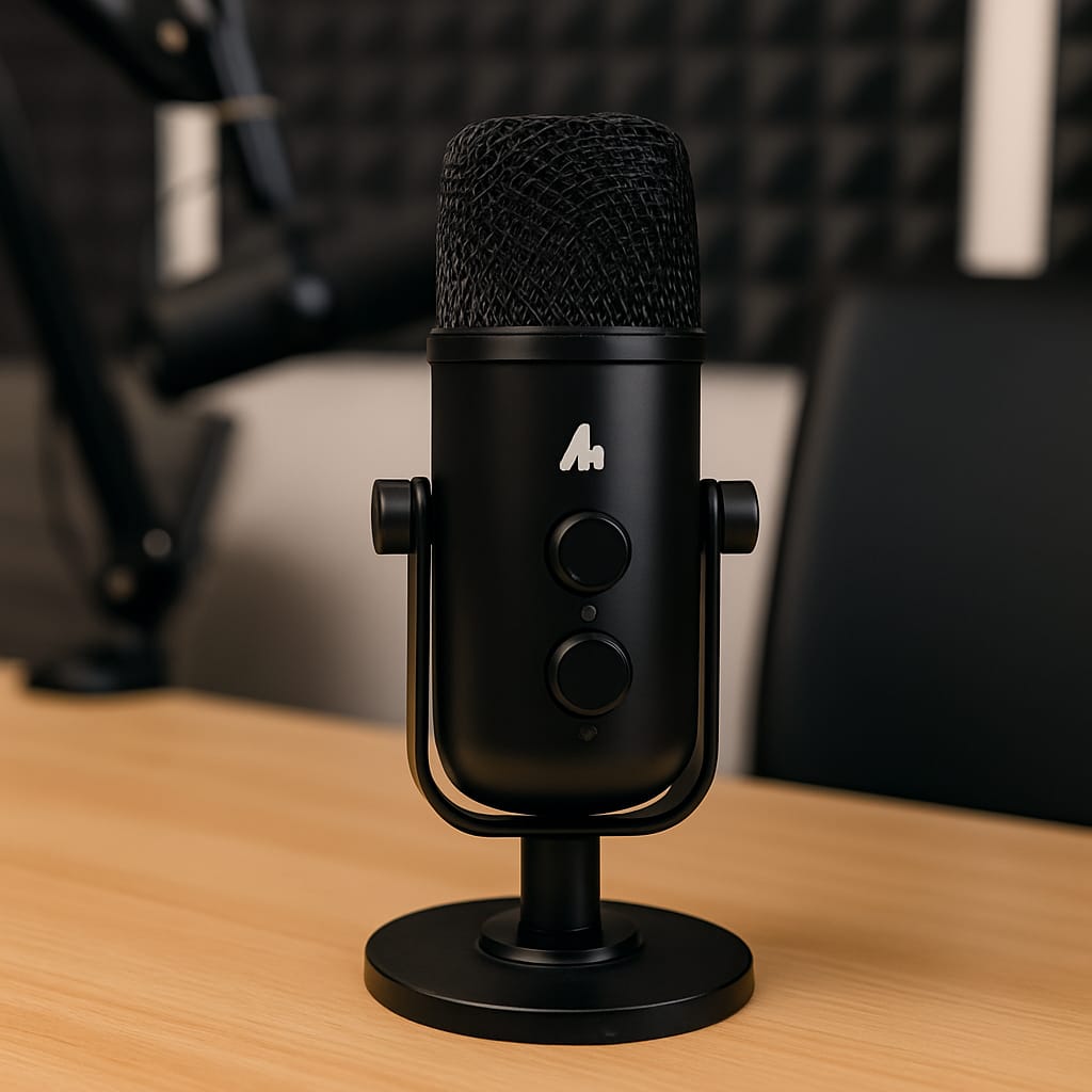 Microfone Condensador Maono 903 Podcast Streamer ( · Cor: Preto · Modelo: Au-903 — foto 4 de 4