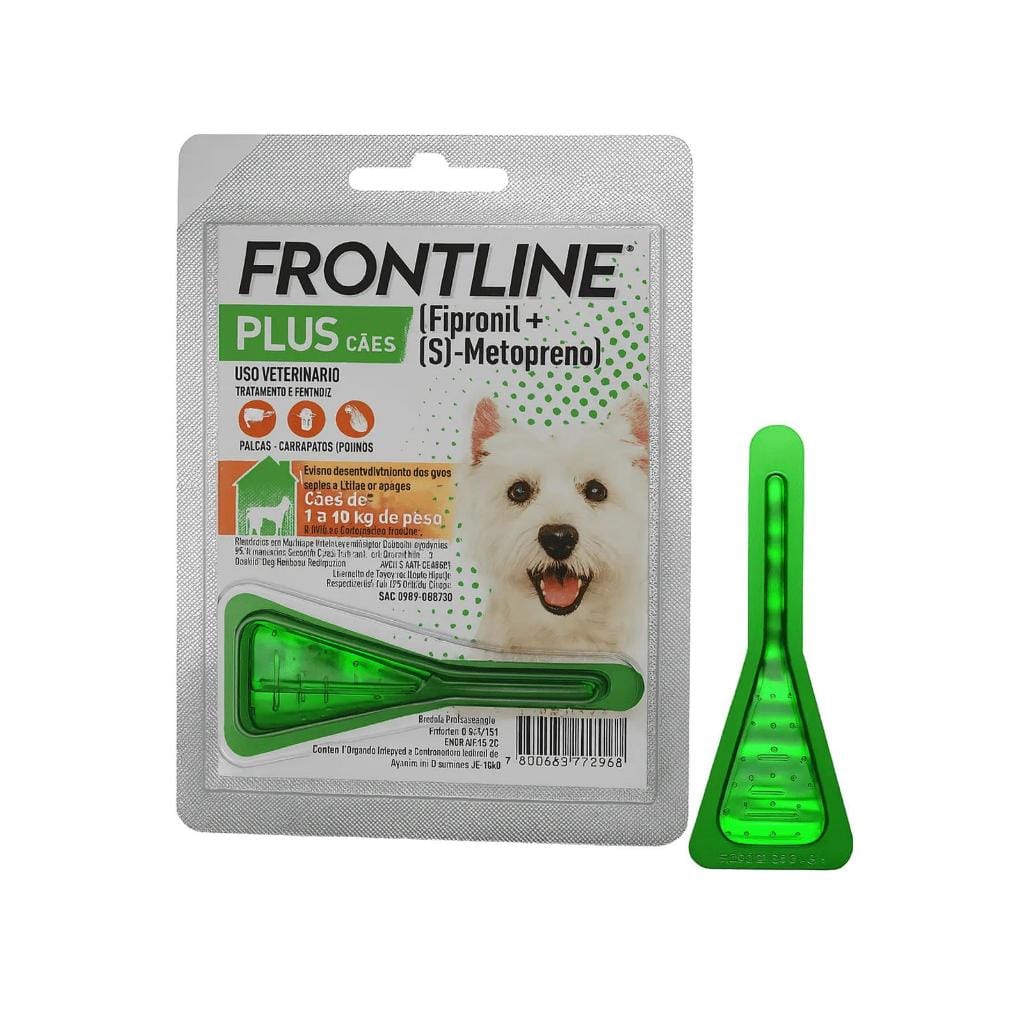 Frontline Plus Antipulgas e Carrapatos Para Cães 2 a 10kg 1… — foto 2 de 2