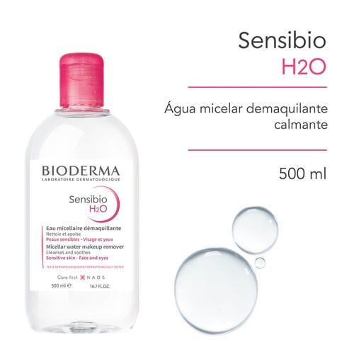 Bioderma Agua Micelar Dermatológica Bioderma 500ml · GTIN 623802040847 — foto 2 de 2