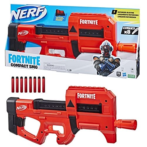 Brinquedo Hasbro Nerf Fortnite Smg Compacta P90 F4167 · Cor: Vermelho · Modelo: Hasbro Nerf P90 F4167 — foto 8 de 8
