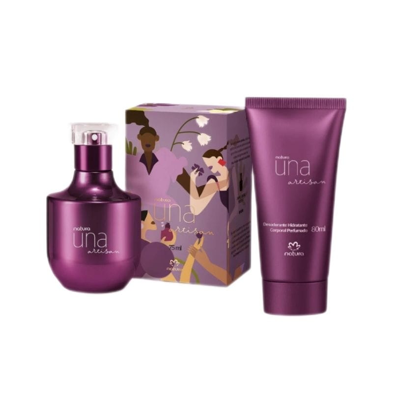 Presente Natura Una Artisan Perfume E Creme Corporal · GTIN 7891451777275 — foto 3 de 3