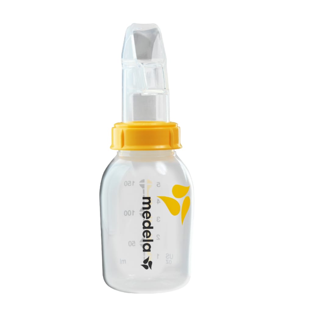 Alimentador Leite Materno Softcup 150ml Medela · Cor: Transparente · Modelo: Alimentador Softcup - Medela — foto 2 de 2