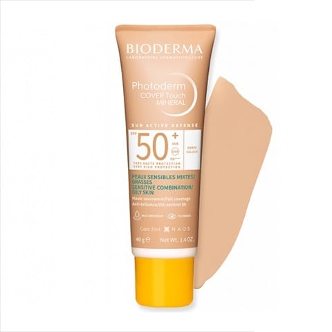Protetor Photoderm Cover Touch Fps50 Claro - Bioderma - 40g · Modelo: Protetor Solar Facial — foto 3 de 4