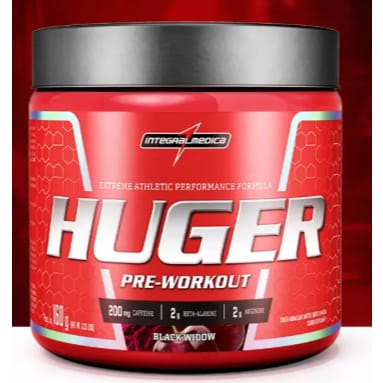 Pré Treino Huger 320g Integralmédica + Coqueteleira - C/beta… · GTIN 7803980406205 — foto 2 de 2