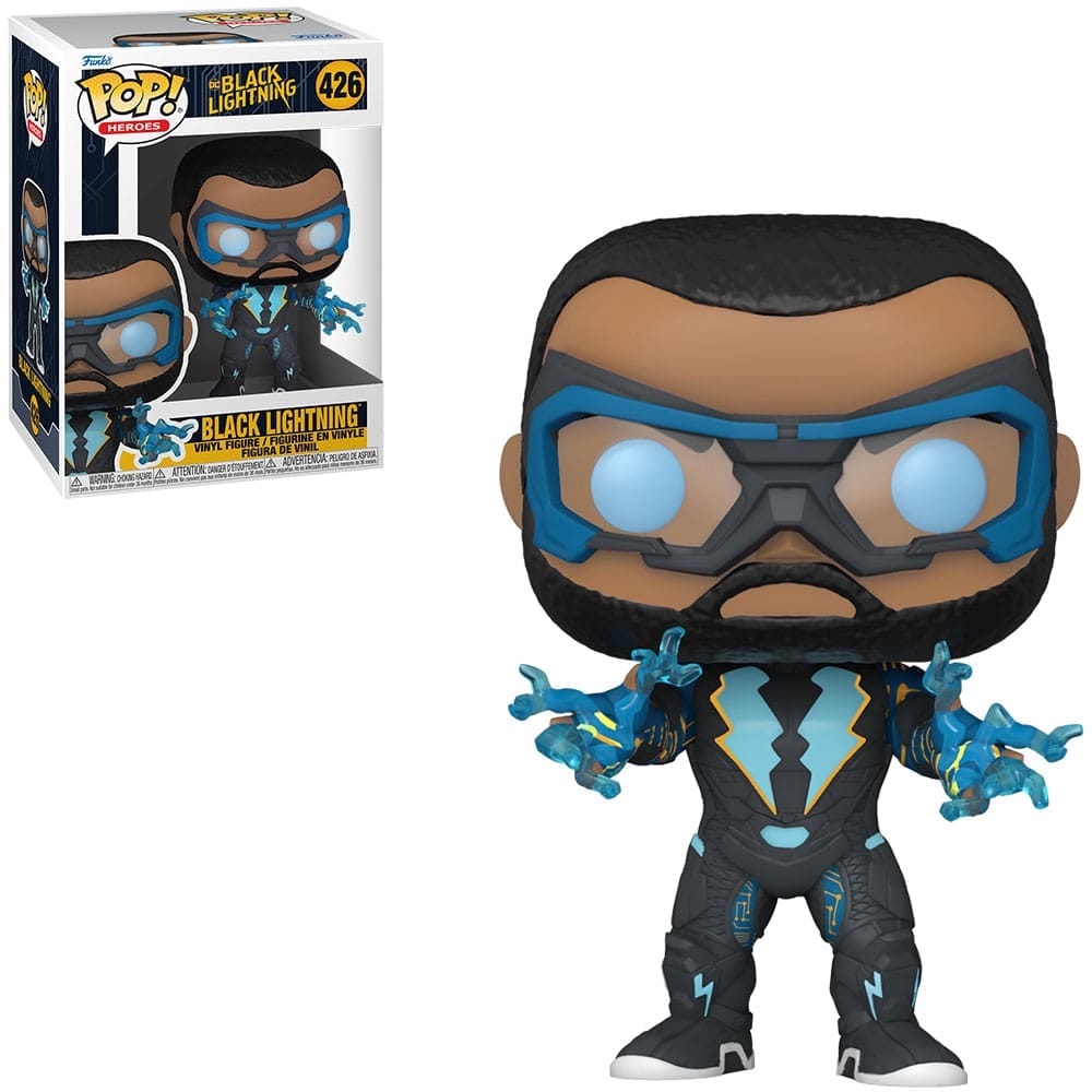 Funko Pop Dc Black Lightning - Relâmpago · GTIN 889698575904 — foto 3 de 3