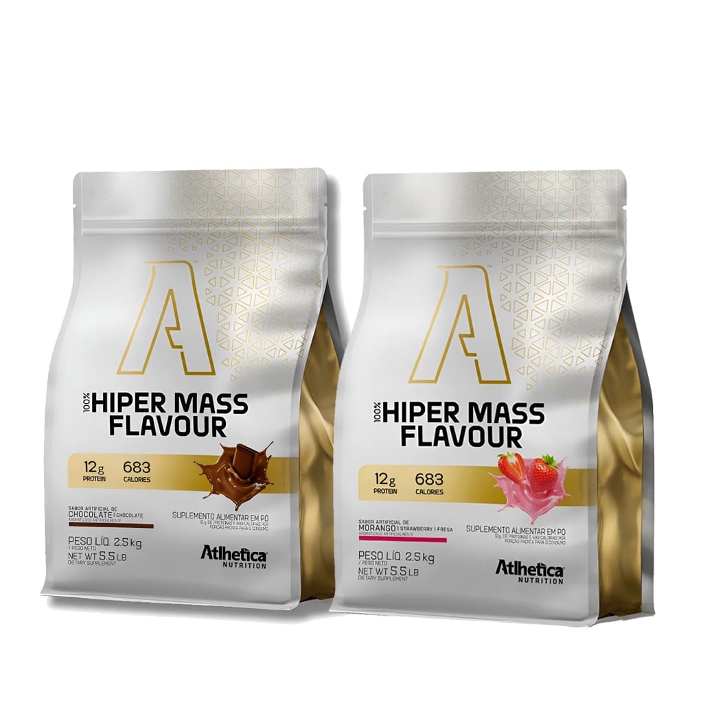 100% Hyper Mass Atlhetica Nutrition Chocolate · GTIN 7899621100298 — foto 5 de 5