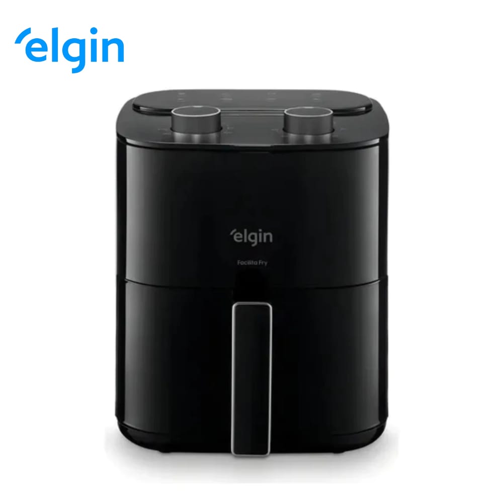 Fritadeira Air Fryer Elgin Facilita Fry 3,5l Potência 1400w Cor… · Cor: Preto — foto 8 de 8