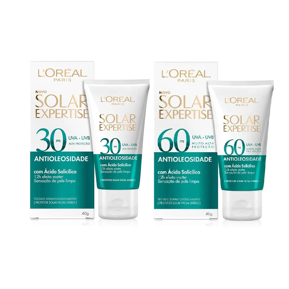 Protetor Solar Expertise Antioleosidade Fps30 Sem Cor Loréal · GTIN 7907109398799 — foto 4 de 5
