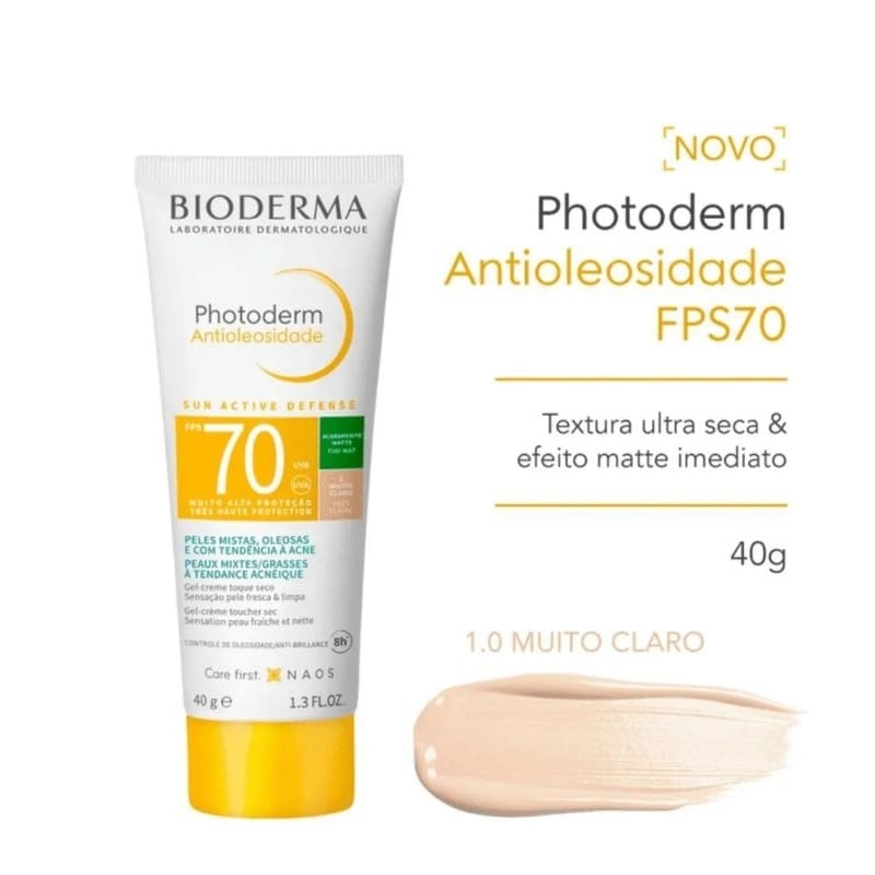 Protetor Solar Facial Bioderma Photoderm Antioleosidade FPS70… — foto 7 de 7