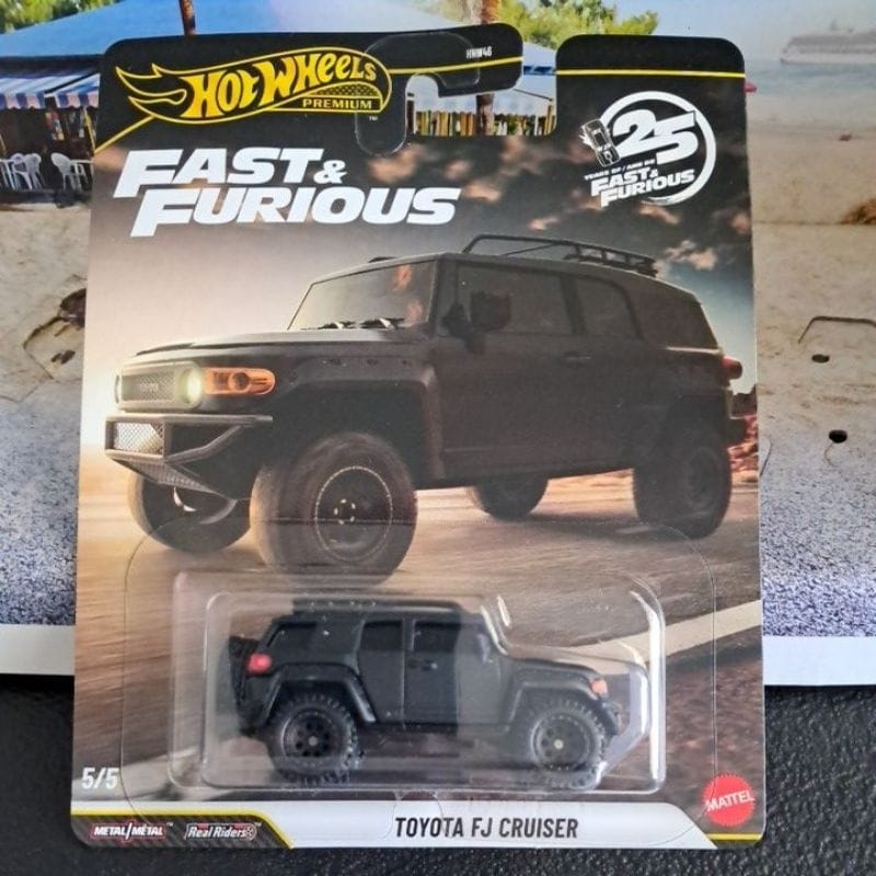 Hot Wheels Premium Fast & Furious - Toyota Fj Cruiser · Cor: Preto — foto 2 de 5