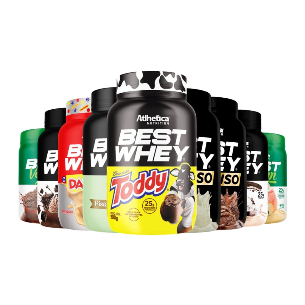 Whey Protein Best Whey 900g Maracujá Mousse Atlhetica · GTIN 7909389965593 — foto 4 de 5