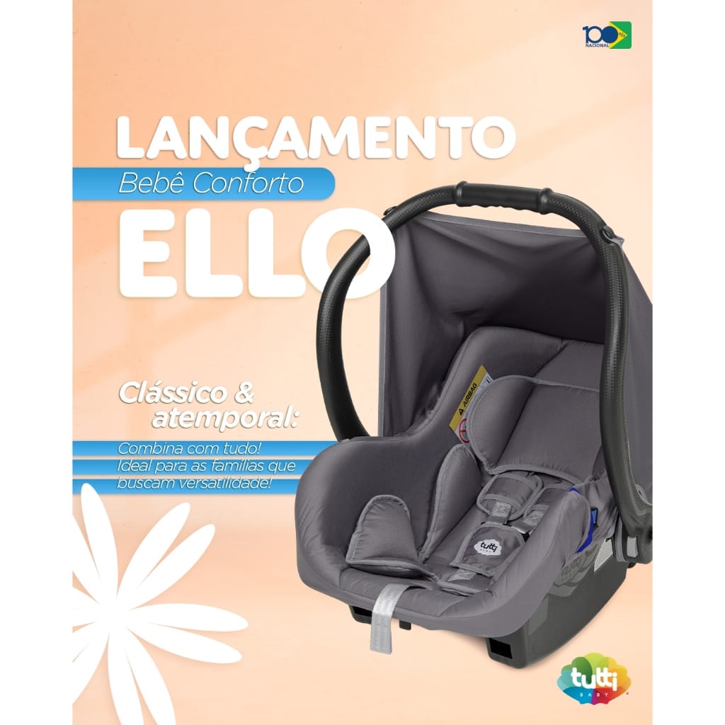 Tutti Baby Bebê Conforto Ello — foto 3 de 4