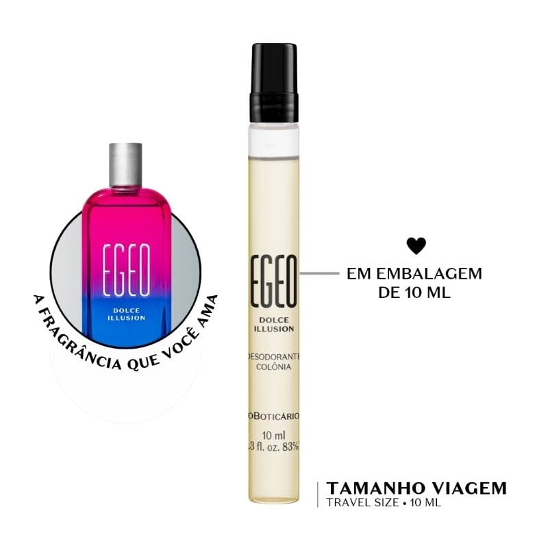O Boticario Egeo Dolce Illusion Colônia 10ml Mini Viagem · GTIN 07891033850563 — foto 7 de 7