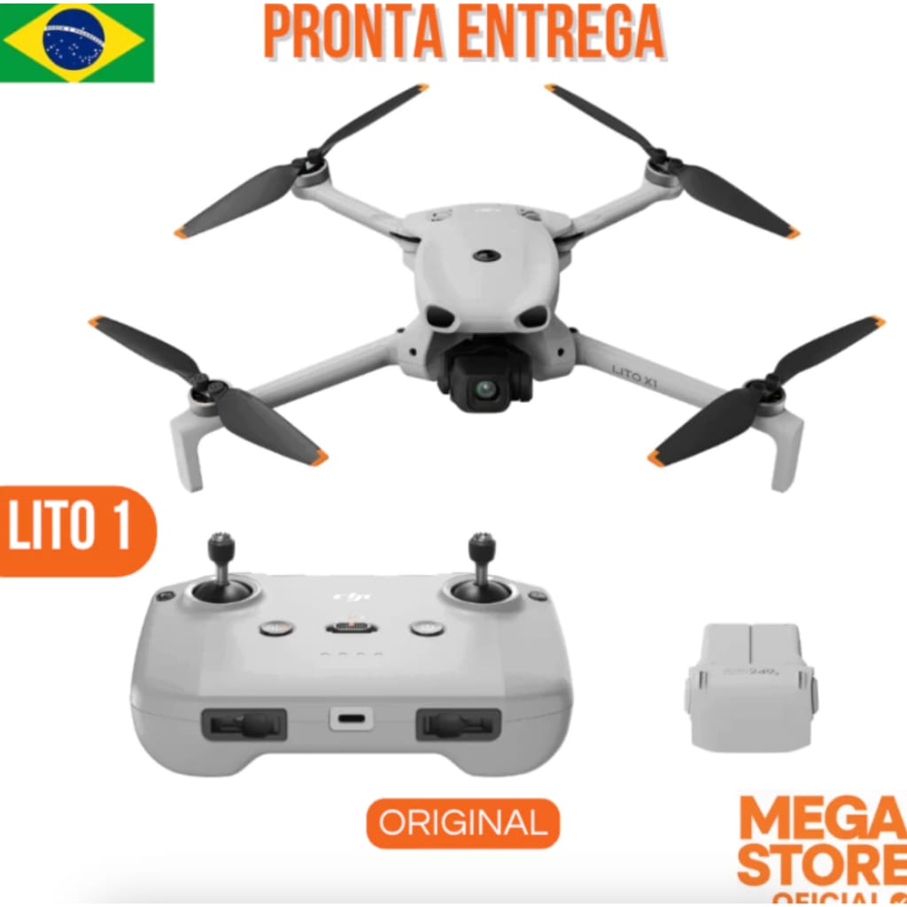 DJI Lito 1 · Autonomia: 15 km · GPS: Sim · Peso: 249 g — foto 2 de 2