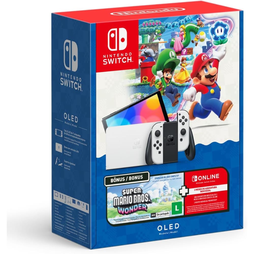 Nintendo Switch OLED Bundle · GTIN 45496885144 — foto 5 de 6
