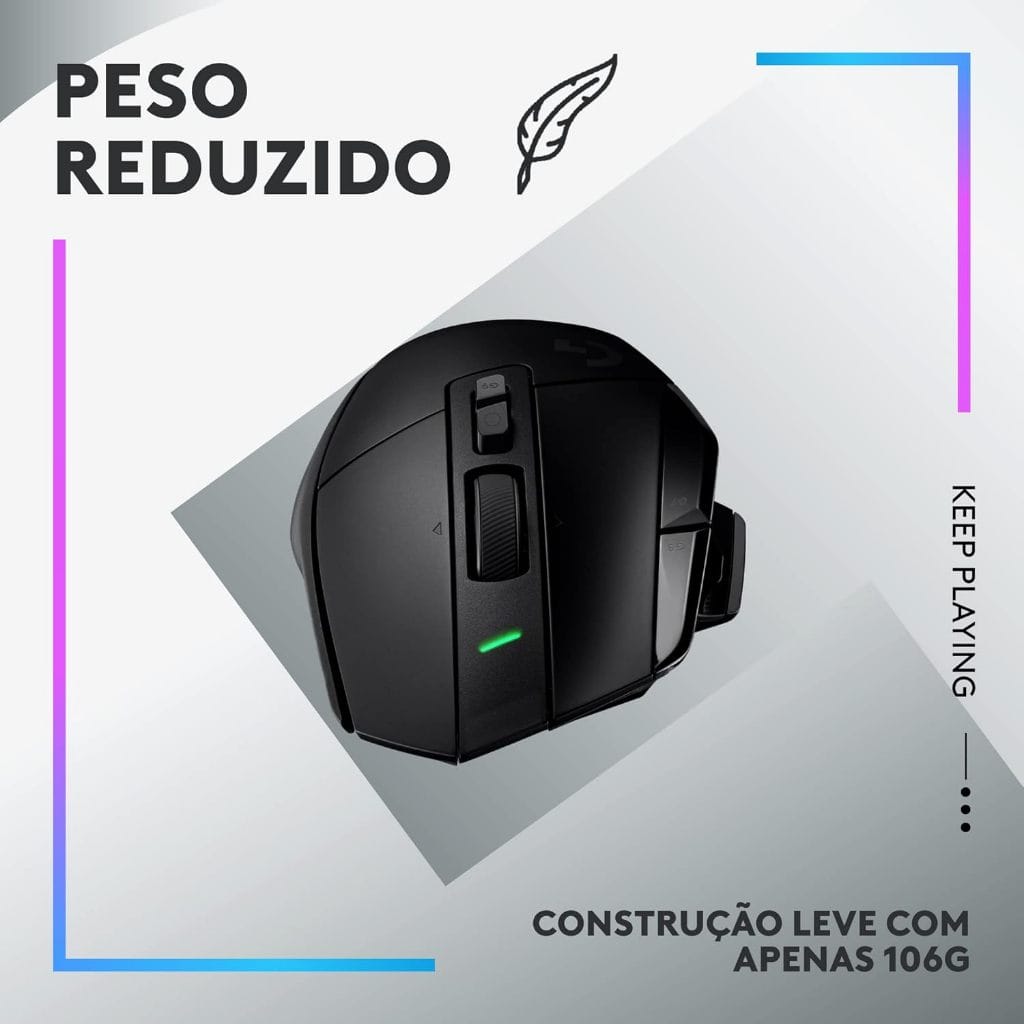Logitech G502 X Plus Black · Cor: Preto · GTIN 5099206096349 — foto 2 de 2