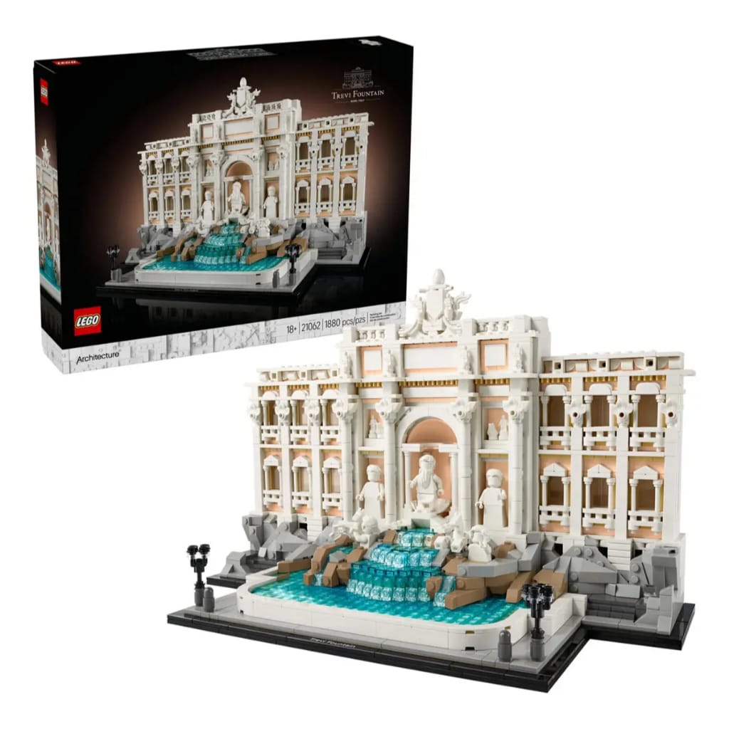 Foto de Lego Fontana di Trevi 21062 · Faixa etária: 18+ · Coleção: Architecture · Num pecas: 1880