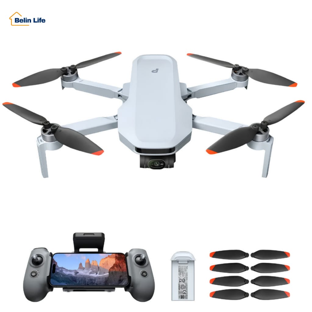 Potensic Atom 2 · Autonomia: 10 km · GPS: Sim · Peso: 245 g — foto 2 de 3