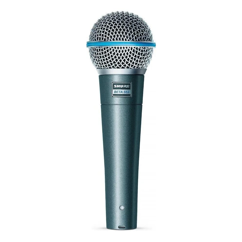Microfone vocal dinâmico super cardioide beta 58A Shure · Cor: Cinza — foto 4 de 4