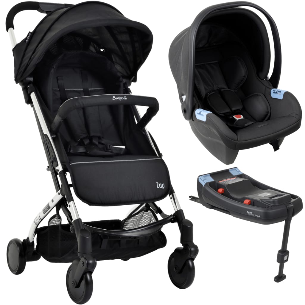 Carrinho De Bebê Zap Metal Bebê Conforto E Base Burigotto · GTIN 7908523219905 — foto 3 de 3