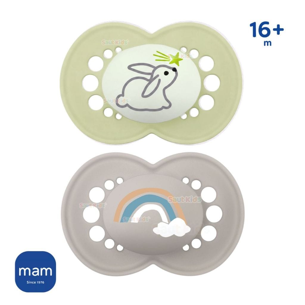Kit 2 chupetas original Night & Day +16 meses neutra MAM · Modelo: Day & Night — foto 8 de 8