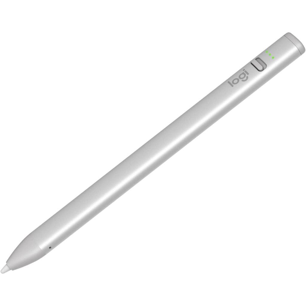 Caneta digital Logitech Crayon para iPad · Cor: Laranja · Modelo: PIPAD — foto 2 de 2