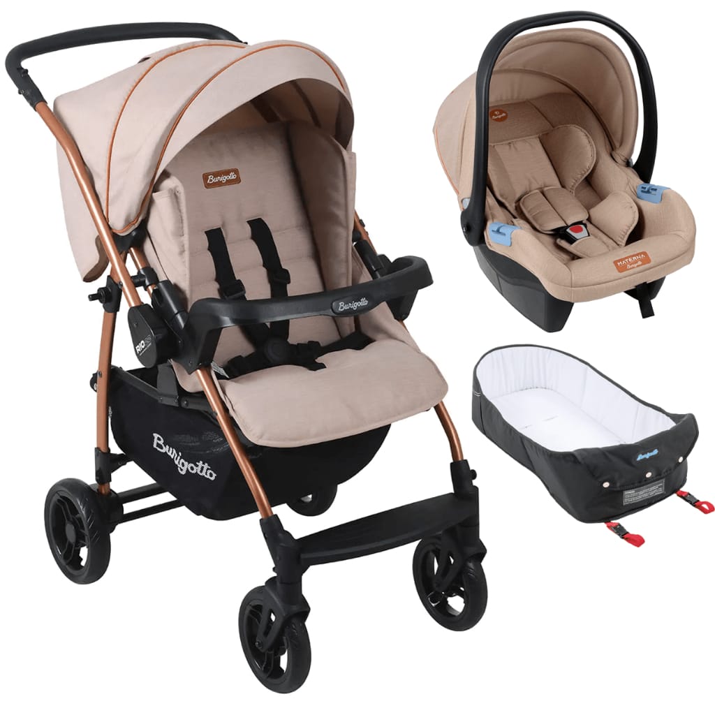 Carrinho Travel System Burigotto Rio K - Mon Amour + Bebê… · Cor: Rosa · Modelo: Carrinho Rio K de Passeio — foto 7 de 7