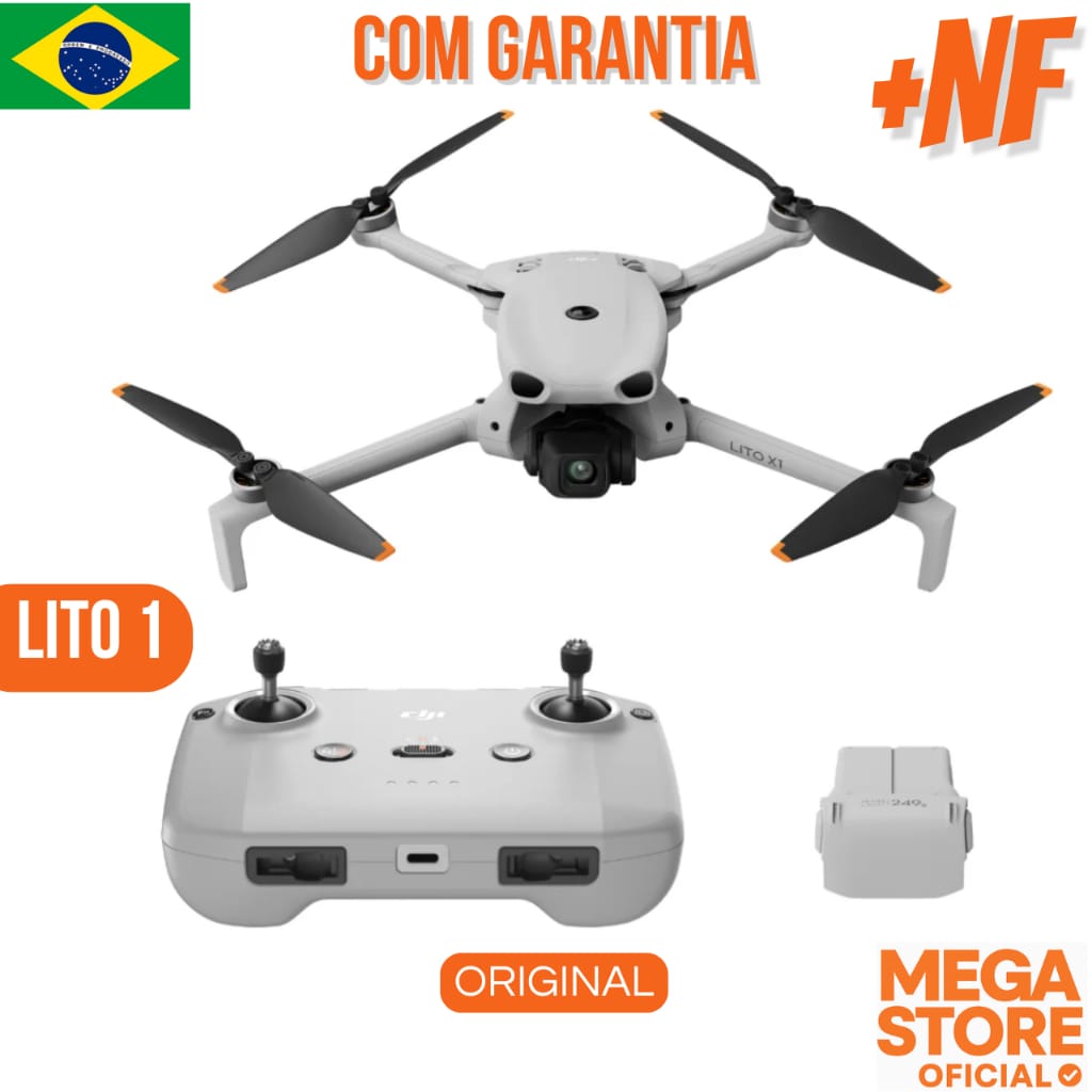Foto de DJI Lito 1 · Autonomia: 15 km · GPS: Sim · Peso: 249 g