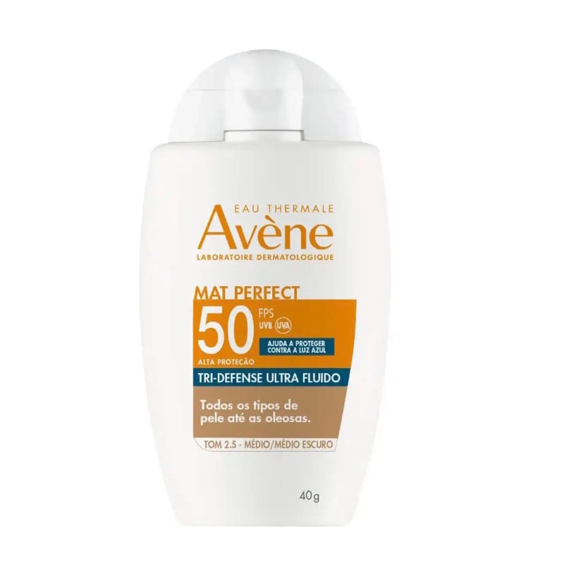 Avène Protetor Solar Mat Perfect Tri-Defense Ultra Fluido FPS… · Modelo: Tri-Defense Tom 2.5 — foto 5 de 5