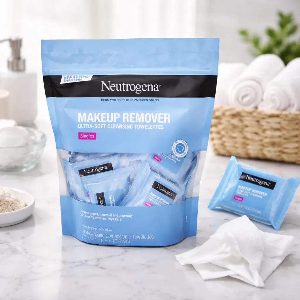 Neutrogena Lenços Removedores de Maquiagem 20 unidades — foto 5 de 5