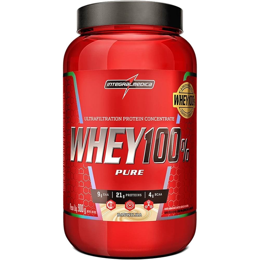 Whey 100% Pure Integralmedica Proteína Pura Sabor Baunilha · GTIN 7734857908570 — foto 5 de 6