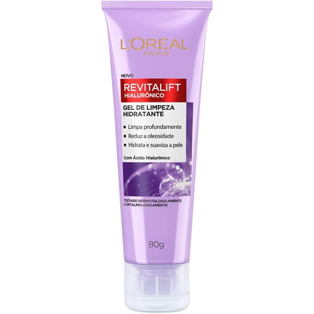 Gel De Limpeza Facial Hialurônico Hidratante Loréal - 80g · GTIN 7897912669554 — foto 6 de 7