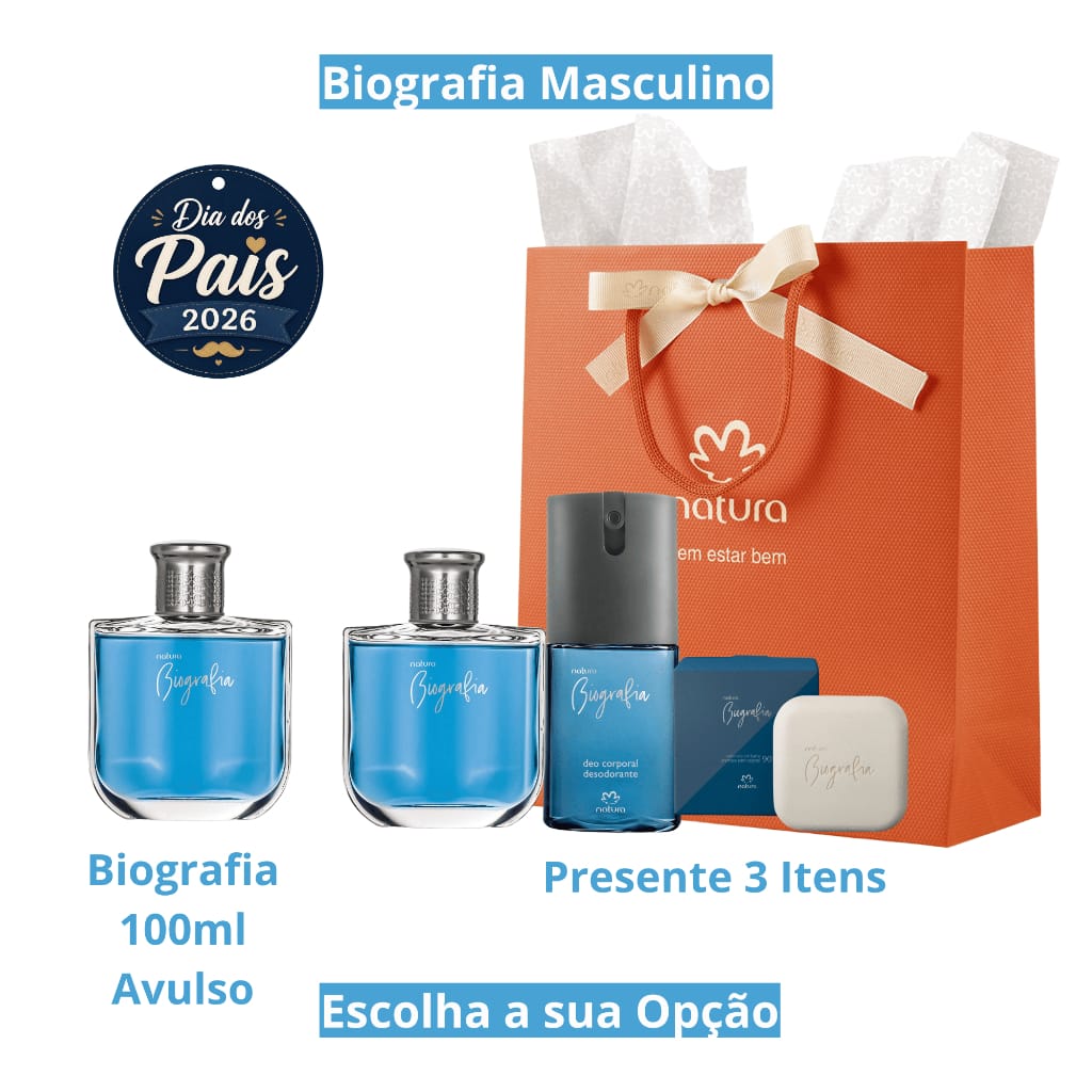 Presente Natura Biografia Masculino · GTIN 7909759705408 — foto 6 de 6